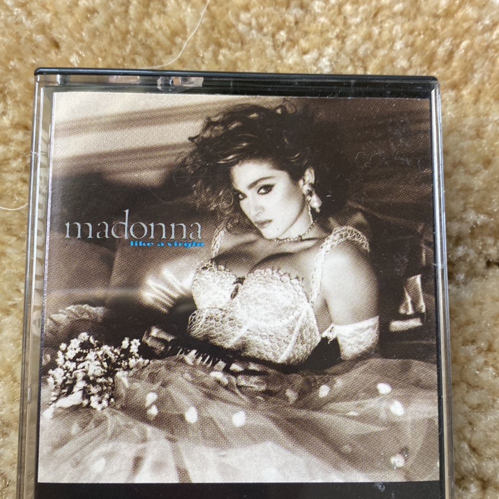 Madonna Lake a virgin Madonna cassette tape